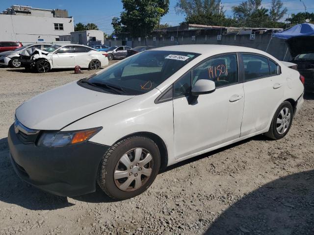 HONDA CIVIC LX 2012 con VIN 2HGFB2F53CH608115 - Foto de la subasta