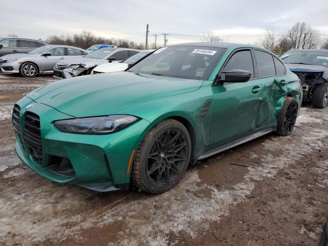 BMW M3 COMPETI 2022 with VIN WBS43AY01NFL80062 - Photo from auction