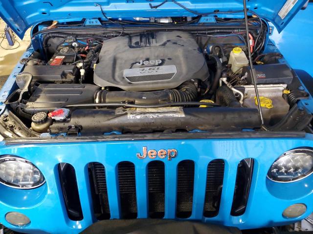 Photo 12 from auction – 2012 JEEP WRANGLER U with VIN 1C4BJWDG3CL103481