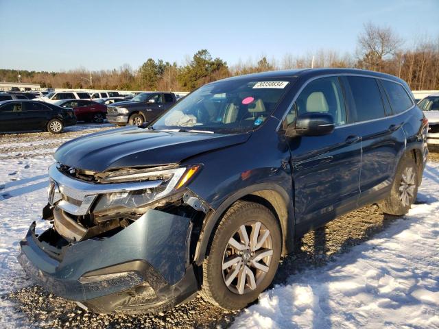 HONDA PILOT EXL 2019 with VIN 5FNYF5H53KB039930 - Photo from auction