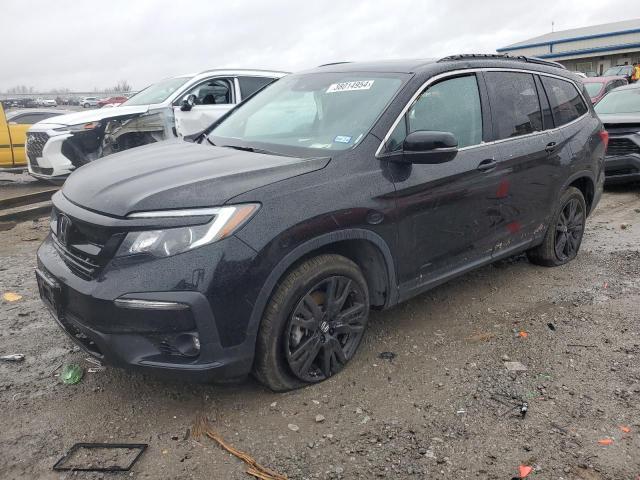 HONDA PILOT SE 2022 with VIN 5FNYF5H26NB019889 - Photo from auction