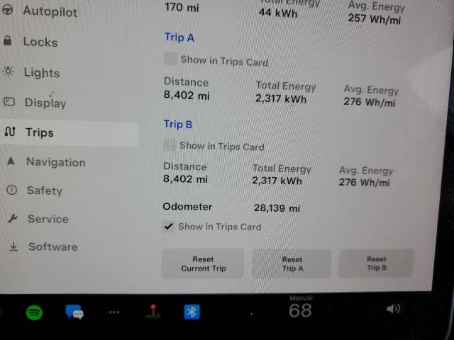 Photo 9 from auction – 2022 TESLA MODEL 3 with VIN 5YJ3E1EAXNF368507