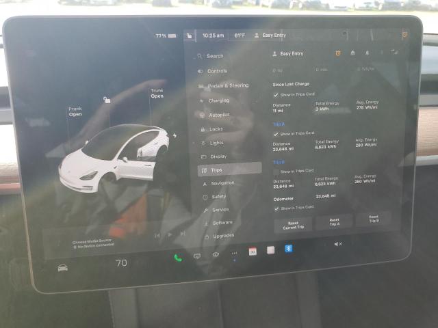 Photo 9 from auction – 2023 TESLA MODEL 3 with VIN 5YJ3E1EB2PF393445