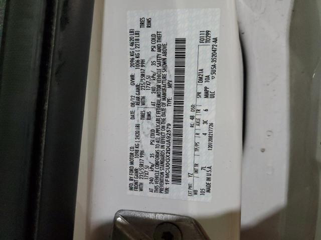 Photo 14 from auction – 2013 FORD ESCAPE SE with VIN 1FMCU0GX2DUA92579