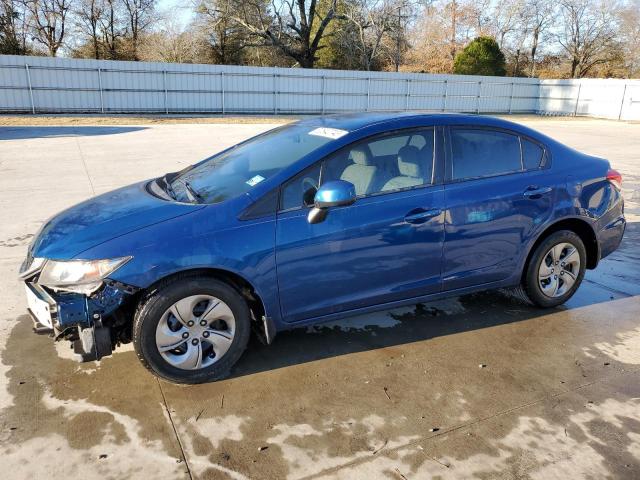 Photo 1 from auction – 2013 HONDA CIVIC LX with VIN 2HGFB2F56DH599556