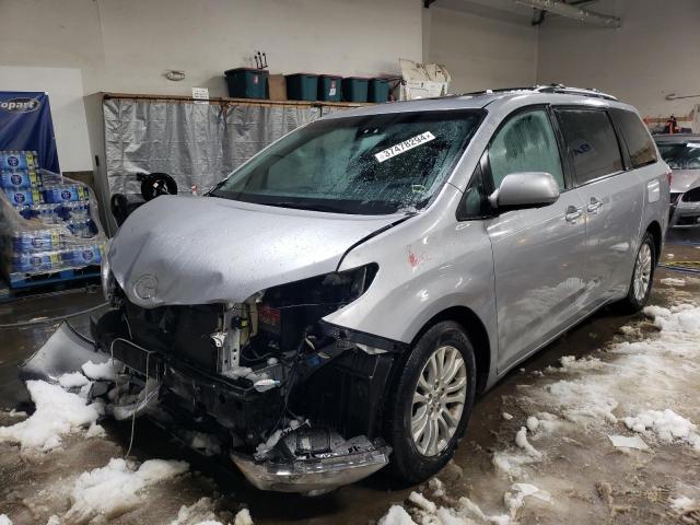 TOYOTA SIENNA XLE 2015 with VIN 5TDYK3DC2FS573989 - Photo from auction