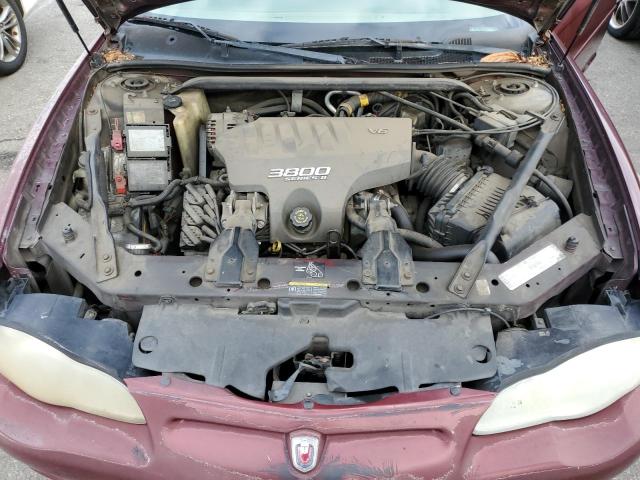 Photo 11 from auction – 2002 CHEVROLET MONTE CARL with VIN 2G1WX15K229285467