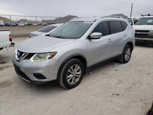 NISSAN ROGUE S 2015 with VIN KNMAT2MV4FP552596 - Photo from auction
