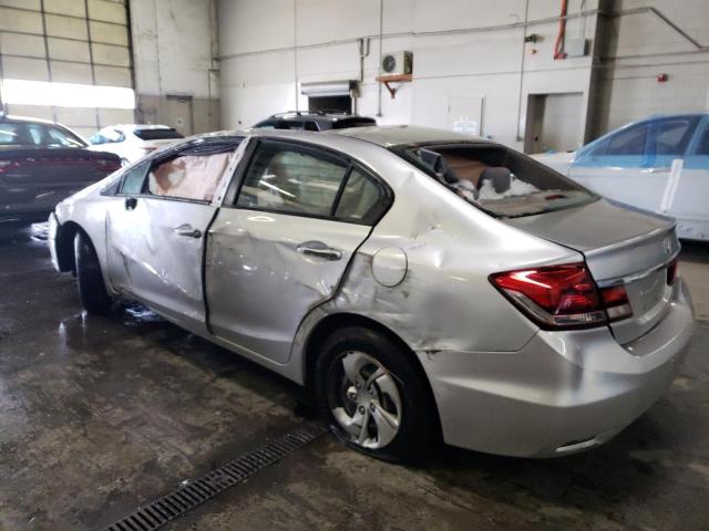 Photo 2 from auction – 2015 HONDA CIVIC LX with VIN 19XFB2F5XFE266578