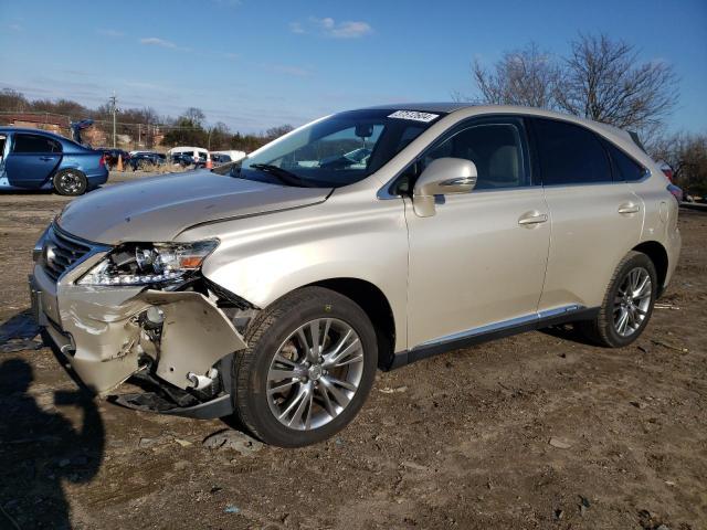 LEXUS RX 450 2013 with VIN JTJZB1BA9D2008263 - Photo from auction
