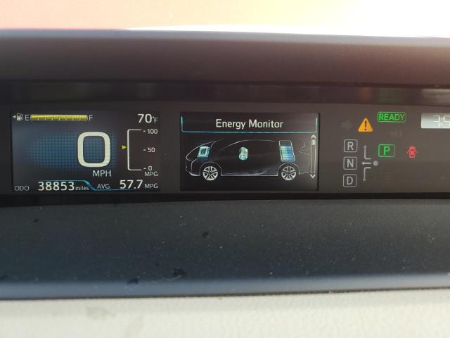 Photo 9 from auction – 2018 TOYOTA PRIUS with VIN JTDKARFU4J3554887