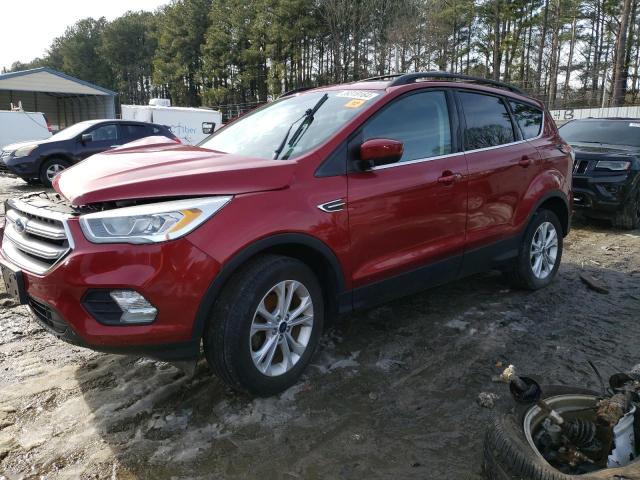 FORD ESCAPE SE 2017 with VIN 1FMCU0GD0HUB49857 - Photo from auction