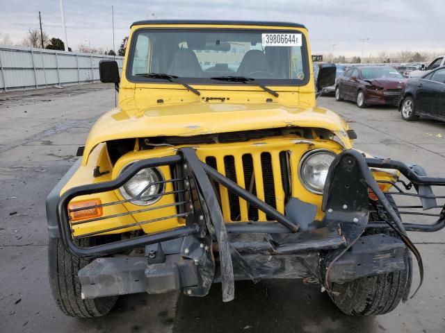 Zdjęcie 5 z aukcji – 2000 JEEP WRANGLER S z VIN 1J4FA29PXYP739490
