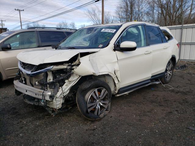 HONDA PILOT EXL 2016 with VIN 5FNYF6H62GB033977 - Photo from auction