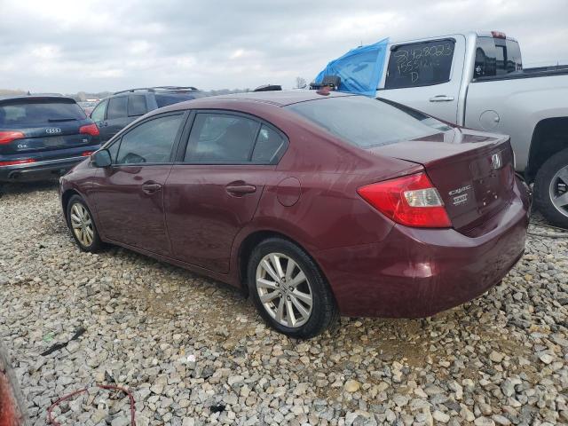 Photo 2 from auction – 2012 HONDA CIVIC EX with VIN 2HGFB2F89CH532474