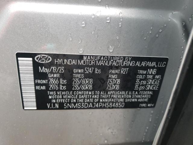 Photo 14 from auction – 2023 HYUNDAI SANTA FE S with VIN 5NMS3DAJ4PH584850