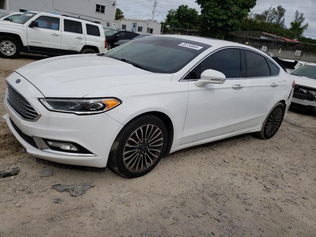 FORD FUSION TIT 2018 with VIN 3FA6P0D92JR219385 - Photo from auction