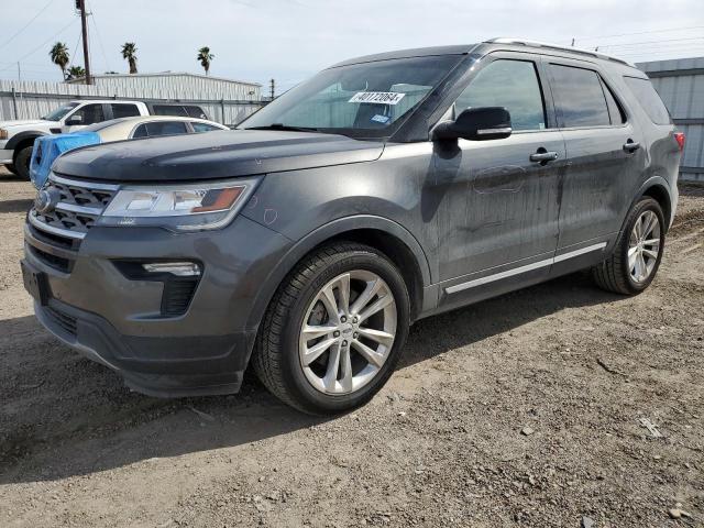 FORD EXPLORER X 2018 with VIN 1FM5K7D89JGB07612 - Photo from auction