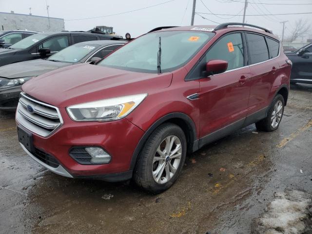 FORD ESCAPE SE 2018 with VIN 1FMCU9G99JUC41460 - Photo from auction