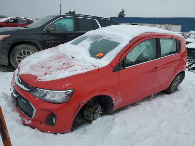 CHEVROLET SONIC LT 2018 with VIN 1G1JD6SB6J4113366 - Photo from auction