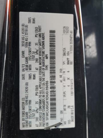 Photo 14 from auction – 2013 FORD ESCAPE SE with VIN 1FMCU0GX1DUD35055