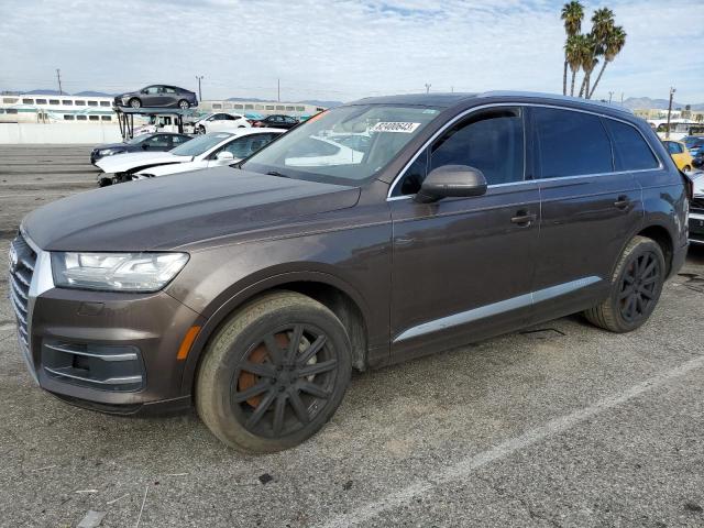 AUDI Q7 PREMIUM 2017 with VIN WA1LAAF76HD018165 - Photo from auction