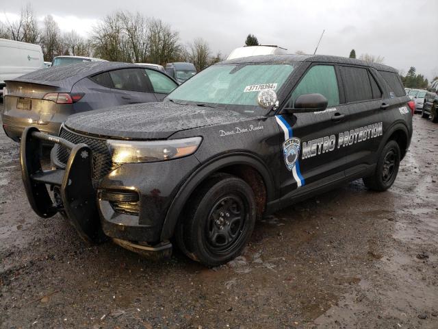 FORD EXPLORER P 2021 with VIN 1FM5K8AB7MGA19880 - Photo from auction