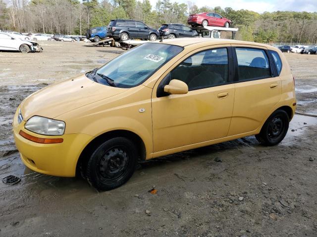 CHEVROLET AVEO BASE 2005 with VIN KL1TD62685B349299 - Photo from auction