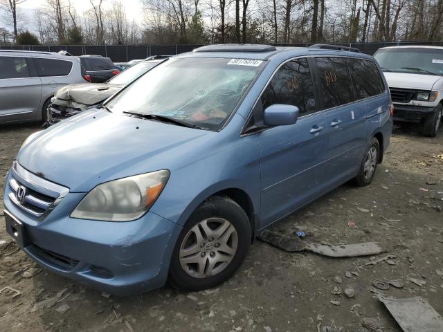 HONDA ODYSSEY EX 2007 with VIN 5FNRL387X7B094384 - Photo from auction