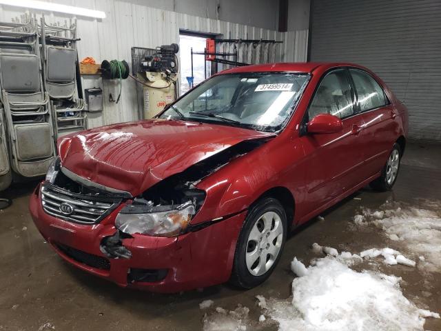 KIA SPECTRA EX 2009 with VIN KNAFE222995612684 - Photo from auction