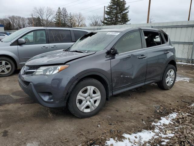TOYOTA RAV4 LE 2015 with VIN JTMBFREV7FJ039929 - Photo from auction