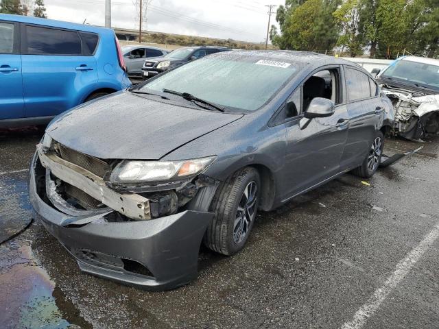 HONDA CIVIC EX 2013 with VIN 2HGFB2F8XDH502563 - Photo from auction