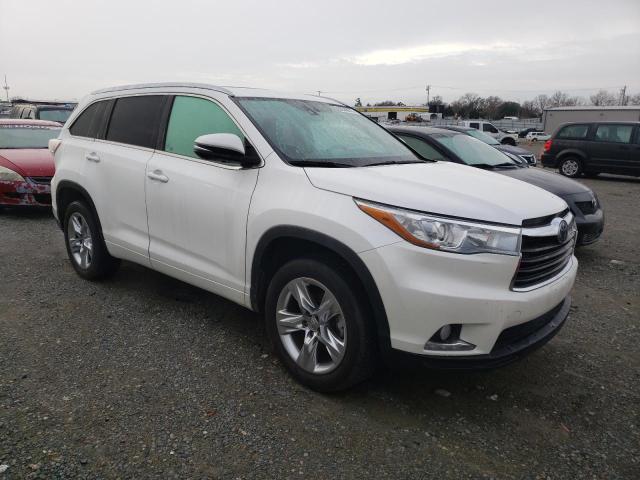 Photo 4 from auction – 2015 TOYOTA HIGHLANDER with VIN 5TDYKRFH3FS075389