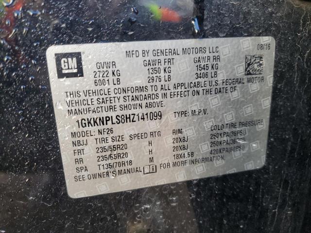 Photo 14 from auction – 2017 GMC ACADIA DEN with VIN 1GKKNPLS8HZ141099