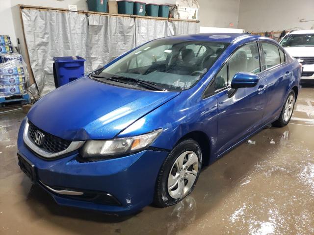 HONDA CIVIC LX 2015 with VIN 19XFB2F5XFE090728 - Photo from auction