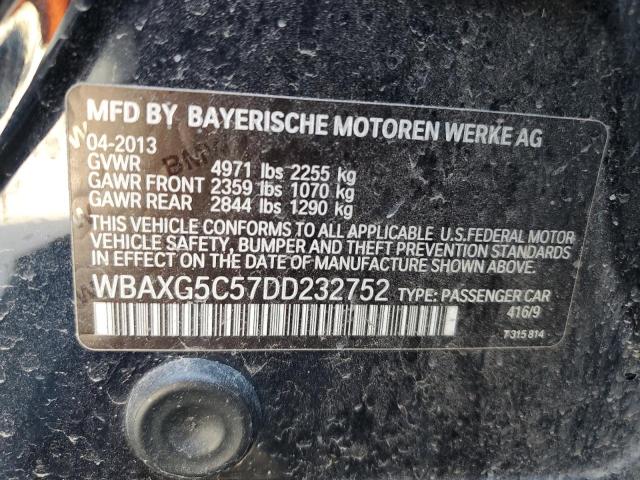 Photo 12 from auction – 2013 BMW 528 I with VIN WBAXG5C57DD232752
