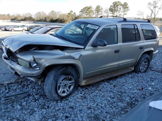 DODGE DURANGO SL 2003 with VIN 1D4HS48N43F558040 - Photo from auction