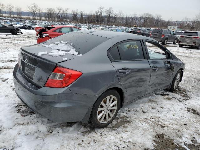 Photo 3 from auction – 2012 HONDA CIVIC EXL with VIN 19XFB2F97CE323950