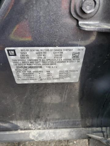 Photo 14 from auction – 2016 GMC TERRAIN DE with VIN 2GKFLRE34G6333106