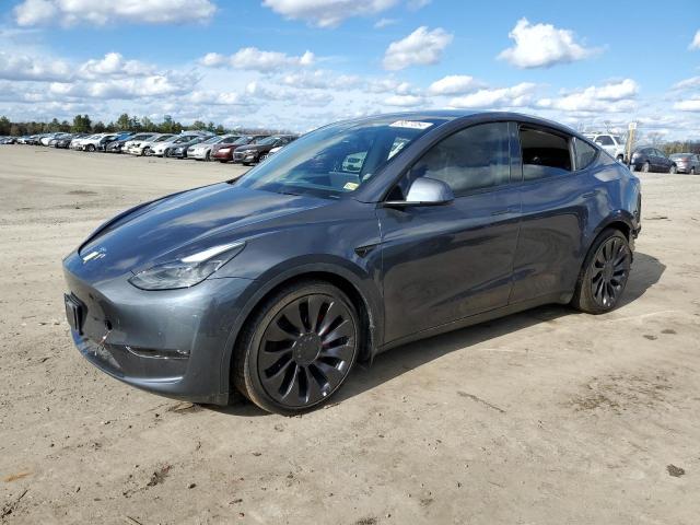 TESLA MODEL Y 2022 with VIN 7SAYGDEF5NF326388 - Photo from auction