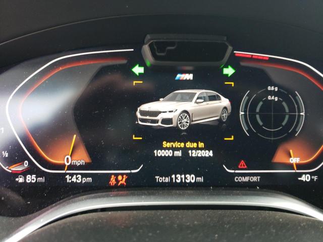 Photo 9 from auction – 2021 BMW 750 XI with VIN WBA7U2C06MCF63701