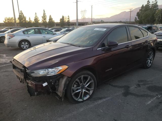 FORD FUSION SE 2017 with VIN 3FA6P0LU7HR165226 - Photo from auction