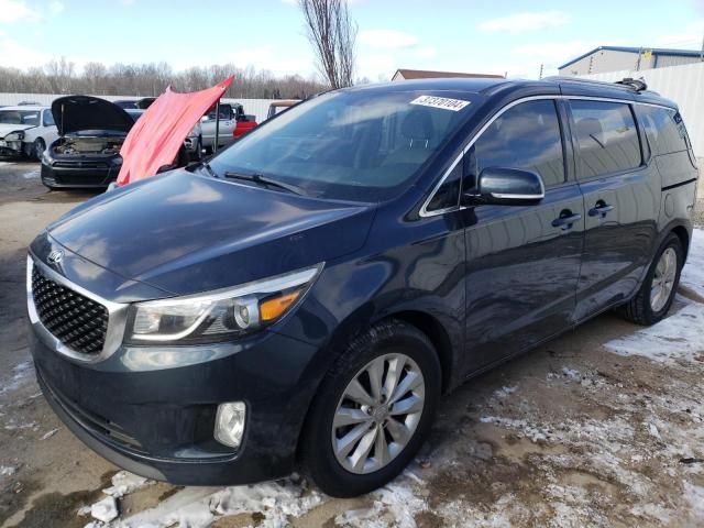 KIA SEDONA EX 2016 with VIN KNDMC5C12G6131030 - Photo from auction