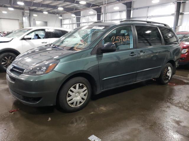 TOYOTA SIENNA CE 2004 with VIN 5TDZA23C04S096754 - Photo from auction