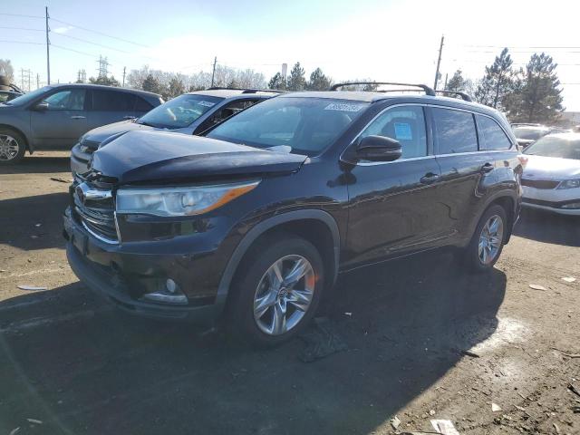 TOYOTA HIGHLANDER 2016 with VIN 5TDDKRFH5GS225342 - Photo from auction