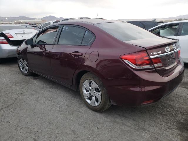 Photo 2 from auction – 2014 HONDA CIVIC LX with VIN 19XFB2F51EE075646