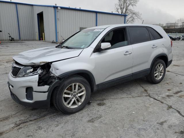 KIA SORENTO LX 2014 with VIN 5XYKT3A63EG428117 - Photo from auction