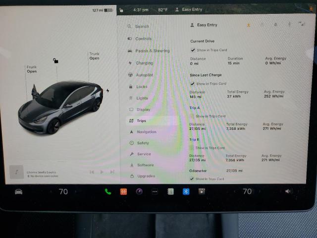 Photo 9 from auction – 2022 TESLA MODEL 3 with VIN 5YJ3E1EB5NF341143