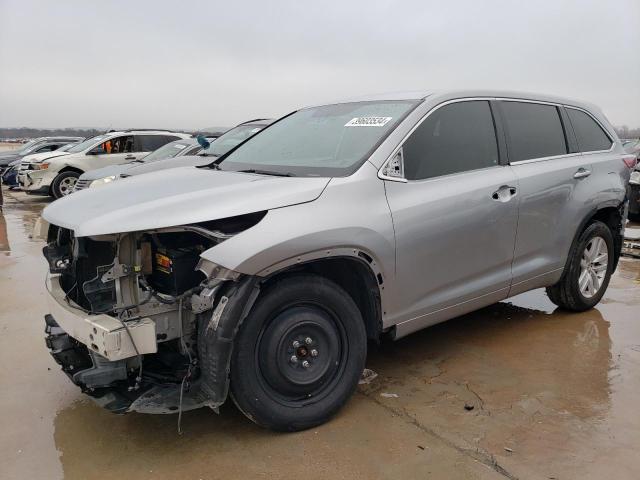 TOYOTA HIGHLANDER 2014 with VIN 5TDZKRFH7ES006479 - Photo from auction