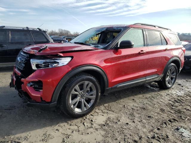 FORD EXPLORER X 2021 with VIN 1FMSK8DH5MGA40438 - Photo from auction